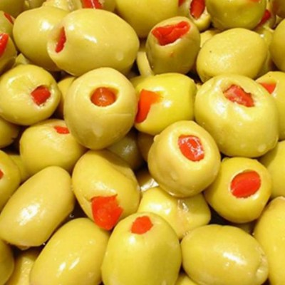 Yeşil Biberli Zeytin 1 Kg